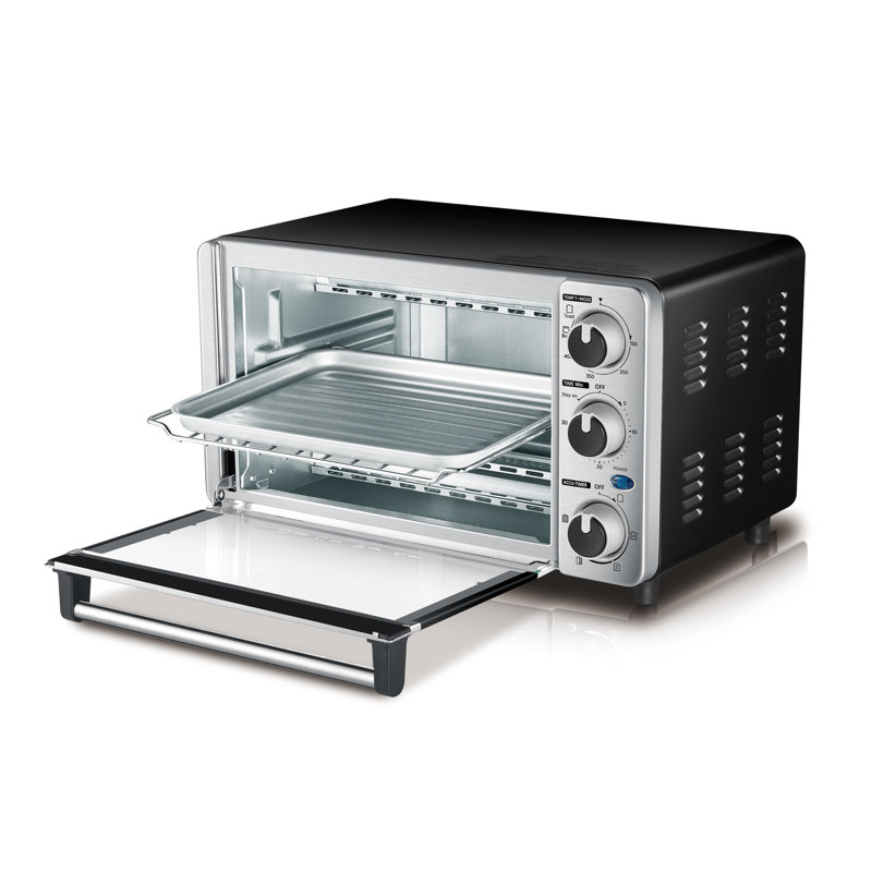 Toshiba 0.4 Cu. Ft. 4 Slice Toaster Oven & Reviews Wayfair